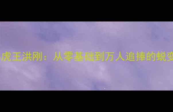 图片 书法界虎王洪刚：从零基础到万人追捧的蜕变之路2