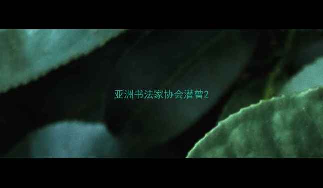 图片 亚洲书法家协会潜曾2