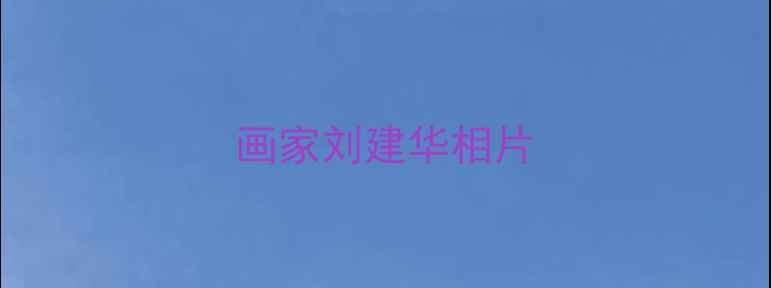 图片 画家刘建华相片