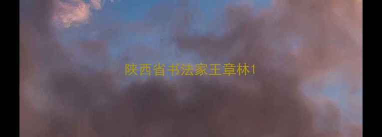 图片 陕西省书法家王章林1